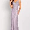 Cameron Blake By Mon Cheri - 119662 Versatile Jeweled Lace Sheath Gown