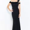 Cameron Blake By Mon Cheri - 120604 Asymmetrical Seamed Evening Dress 2 Cameron Blake By Mon Cheri - 120604 Asymmetrical Seamed Evening Dress