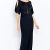 Cameron Blake By Mon Cheri - 120609 Bateau Sheath Evening Gown