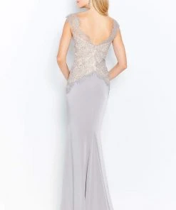 Cameron Blake By Mon Cheri - 120619 Embellished V-Neck Sheath Dress 7 Cameron Blake By Mon Cheri - 120619 Embellished V-Neck Sheath Dress