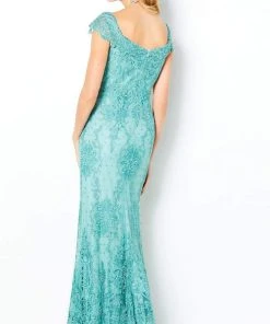 Cameron Blake By Mon Cheri - 220631 Corded Lace Mermaid Gown 9 Cameron Blake By Mon Cheri - 220631 Corded Lace Mermaid Gown