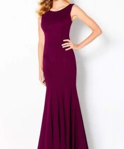 Cameron Blake By Mon Cheri - 220635 Sleeveless Buttons Down Back Gown