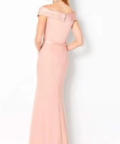 Cameron Blake By Mon Cheri - 220636 Tier-Ornate Off Shoulder Dress