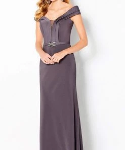 Cameron Blake By Mon Cheri - 220636 Tier-Ornate Off Shoulder Dress