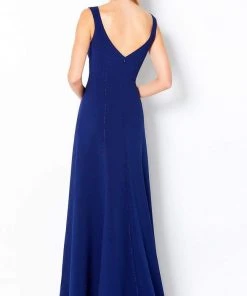 Cameron Blake By Mon Cheri - 220642 Sleeveless Beaded Seam A-Line Gown 9 Cameron Blake By Mon Cheri - 220642 Sleeveless Beaded Seam A-Line Gown