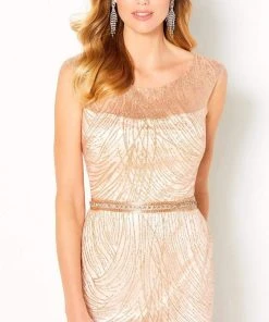 Cameron Blake By Mon Cheri - 220652 Cap Sleeve Scoop Mermaid Dress