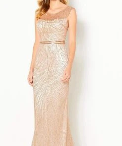 Cameron Blake By Mon Cheri - 220652 Cap Sleeve Scoop Mermaid Dress