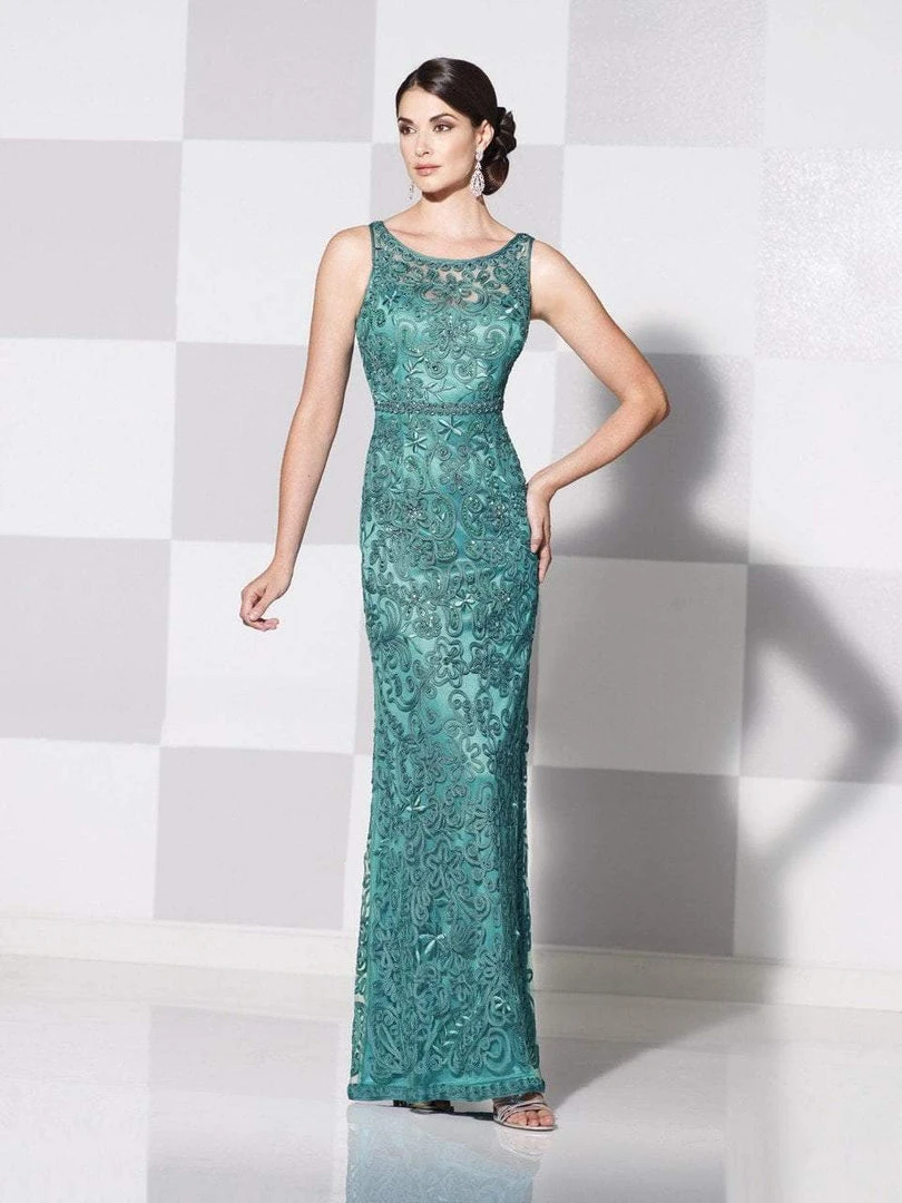 Cameron Blake By Mon Cheri - Bateau Neckline Long Evening Gown 115604 6 Cameron Blake By Mon Cheri - Bateau Neckline Long Evening Gown 115604