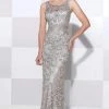 Cameron Blake By Mon Cheri - Bateau Neckline Long Evening Gown 115604 1 Cameron Blake By Mon Cheri - Bateau Neckline Long Evening Gown 115604