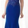 Cameron Blake By Mon Cheri Cameron Blake - Ruched Trumpet Evening Dress 218607