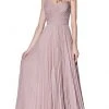 Cinderella Divine - 7471 Sweetheart Ruched Bodice Pleated A-Line Gown 1 Cinderella Divine - 7471 Sweetheart Ruched Bodice Pleated A-Line Gown