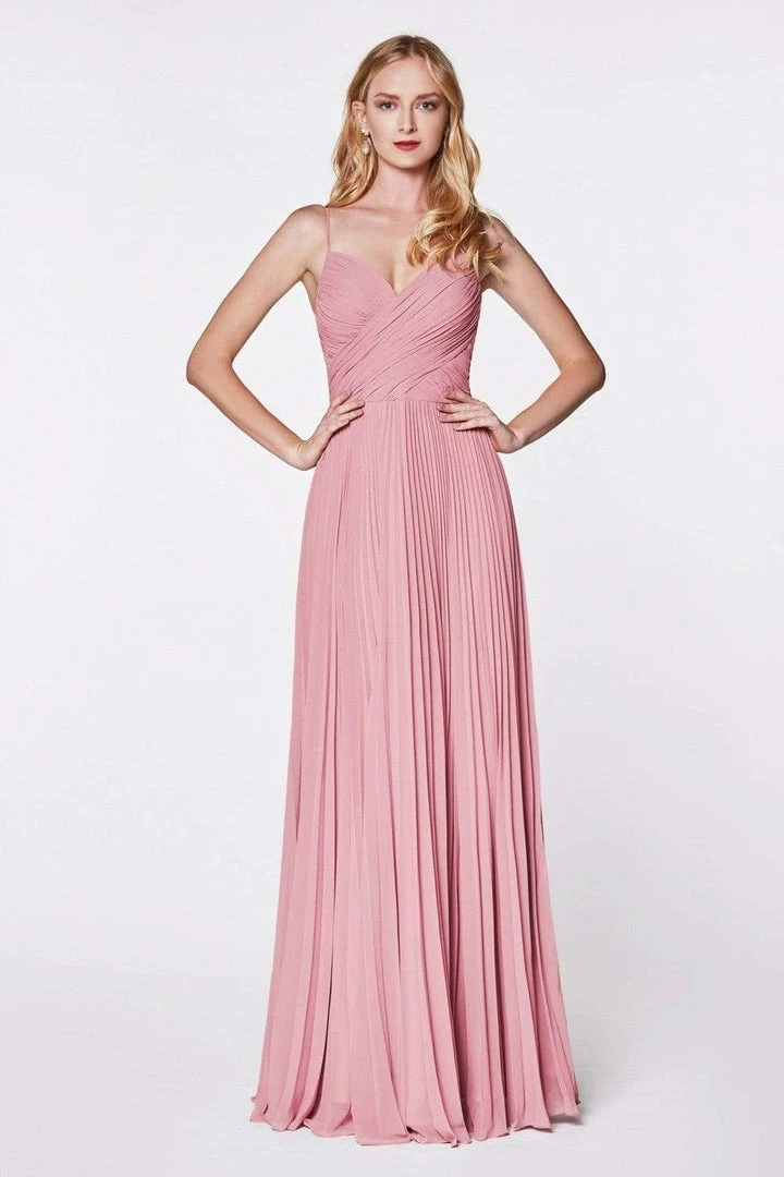 Cinderella Divine - 7471 Sweetheart Ruched Bodice Pleated A-Line Gown 5 Cinderella Divine - 7471 Sweetheart Ruched Bodice Pleated A-Line Gown