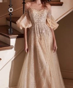 Cinderella Divine B703 - Bateau Neck Bridal Gown