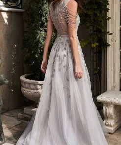 Cinderella Divine B710 - Bateau Neck Bridal Gown