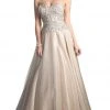 Cinderella Divine - Beaded Sweetheart Tulle A-line Evening Dress 1 Cinderella Divine - Beaded Sweetheart Tulle A-line Evening Dress