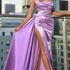 Cinderella Divine CDS411 - Ruched Scoop Formal Gown 1 Cinderella Divine CDS411 - Ruched Scoop Formal Gown