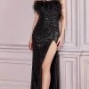 Cinderella Divine CH147 - Sequined Evening Gown
