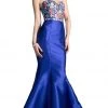 Cinderella Divine - HW06 Floral Embellished Strapless Mermaid Evening Gown 1 Cinderella Divine - HW06 Floral Embellished Strapless Mermaid Evening Gown