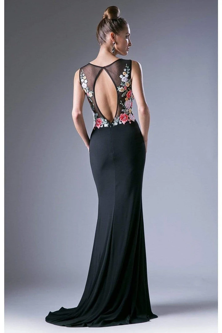Cinderella Divine - HW11 Embroidered Long Sheath Dress 4 Cinderella Divine - HW11 Embroidered Long Sheath Dress