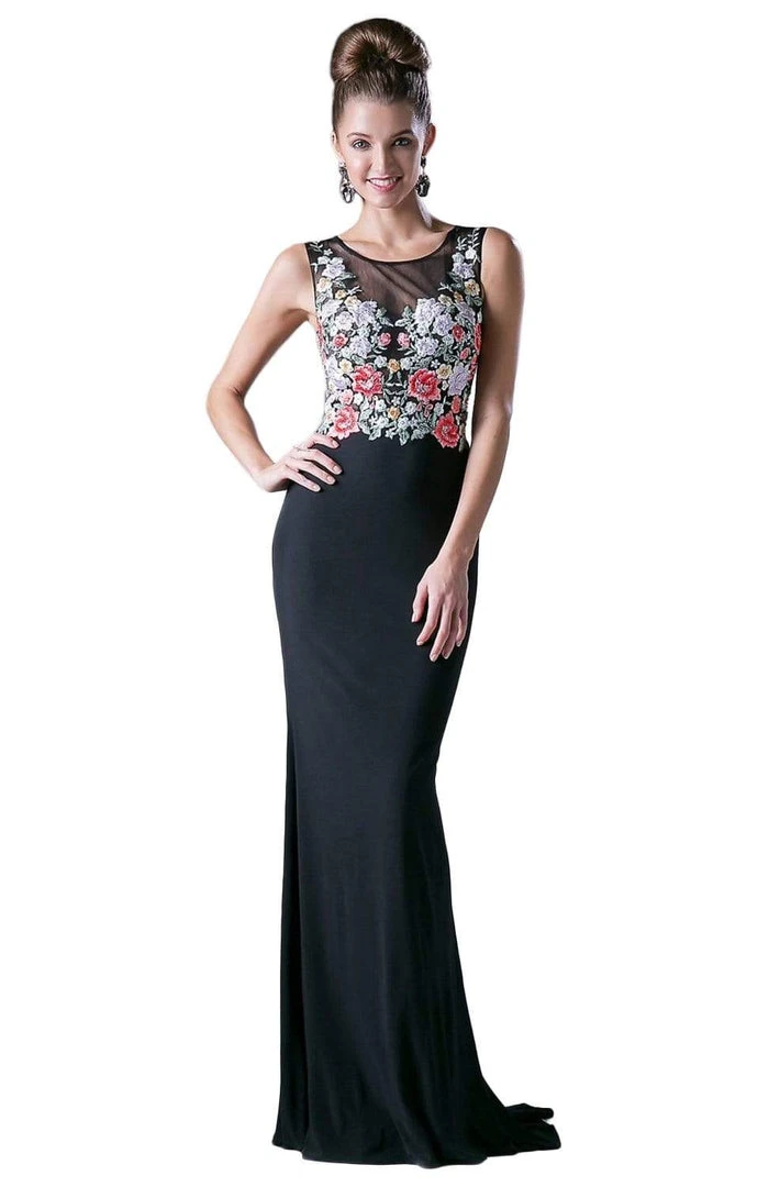 Cinderella Divine - HW11 Embroidered Long Sheath Dress 3 Cinderella Divine - HW11 Embroidered Long Sheath Dress