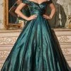 Cinderella Divine J822 - Off Shoulder Ball Gown 2 Cinderella Divine J822 - Off Shoulder Ball Gown