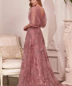 Cinderella Divine - OC008 Floral Appliqued Sweetheart Dress 8 Cinderella Divine - OC008 Floral Appliqued Sweetheart Dress