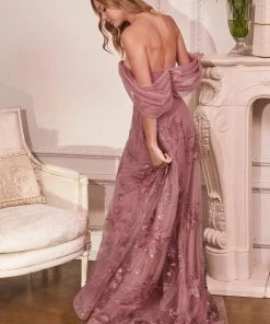 Cinderella Divine - OC008 Floral Appliqued Sweetheart Dress 9 Cinderella Divine - OC008 Floral Appliqued Sweetheart Dress