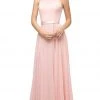Cinderella Divine - UJ0010 Halter Chiffon A-line Dress 2 Cinderella Divine - UJ0010 Halter Chiffon A-line Dress