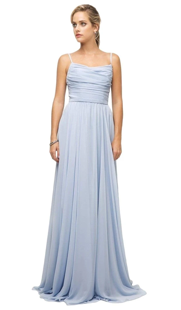 Cinderella Divine - UR136 Sleeveless Empire Waist Chiffon Dress 5 Cinderella Divine - UR136 Sleeveless Empire Waist Chiffon Dress