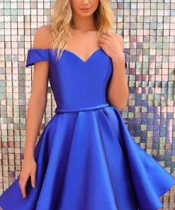 Clarisse 30245 - Sweetheart A-Line Cocktail Dress