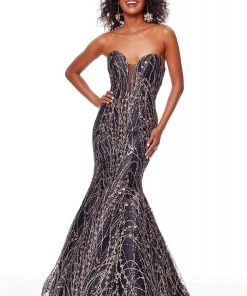 Clarisse - 3719 Embellished Strapless Sweetheart Mermaid Gown