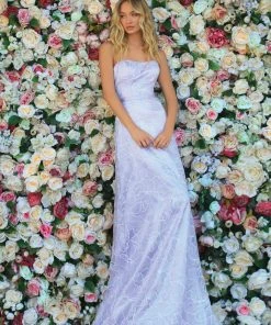 Clarisse - 810273 Strapless Embellished A-Line Gown