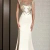 Clarisse - M6231 Beaded Illusion Bateau Dress