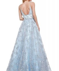 Colors Dress - 2288 Embellished Sweetheart Long Dress