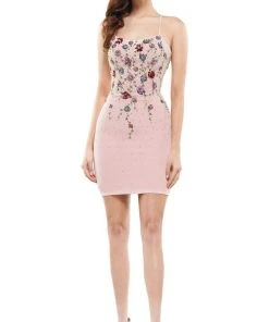 Colors Dress - 2521 Scoop Neck Short Dress 10 Colors Dress - 2521 Scoop Neck Short Dress