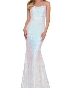 Colors Dress - 2743 Straight Across Sequin Dress 10 Colors Dress - 2743 Straight Across Sequin Dress