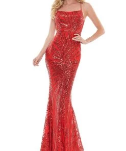Colors Dress - 2743 Straight Across Sequin Dress 13 Colors Dress - 2743 Straight Across Sequin Dress