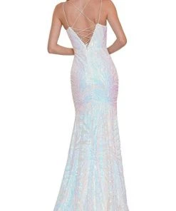 Colors Dress - 2743 Straight Across Sequin Dress 11 Colors Dress - 2743 Straight Across Sequin Dress