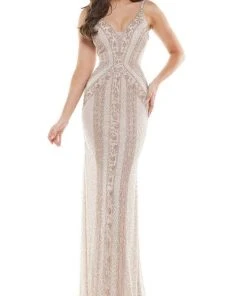 Colors Dress - K108 Sleeveless Fitted Sheath Dress