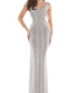 Colors Dress - K108 Sleeveless Fitted Sheath Dress