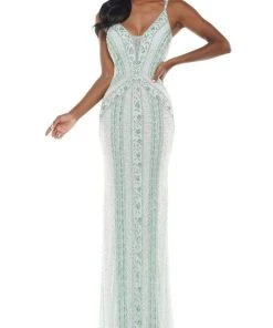 Colors Dress - K108 Sleeveless Fitted Sheath Dress