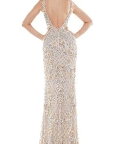 Colors Dress K110 - Beaded Deep V-Neck Prom Dress 9 Colors Dress K110 - Beaded Deep V-Neck Prom Dress