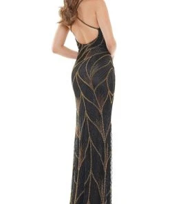 Colors Dress - K118 Patterned Beautiful Sheath Gown 6 Colors Dress - K118 Patterned Beautiful Sheath Gown