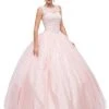 Dancing Queen - 1152 Sleeveless Beaded Quinceanera Ballgown