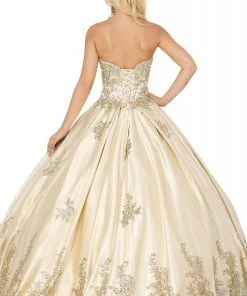 Dancing Queen - 1516 Strapless Embellished Sweetheart Ballgown 7 Dancing Queen - 1516 Strapless Embellished Sweetheart Ballgown