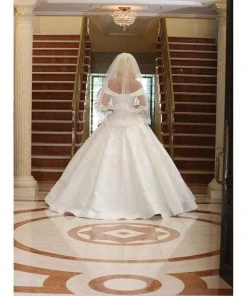 Dancing Queen - 158 Embellished Off-Shoulder Ballgown