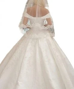 Dancing Queen - 158 Embellished Off-Shoulder Ballgown