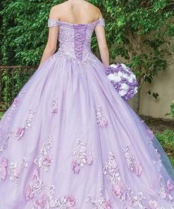 Dancing Queen - 1598 Floral Accented Ballgown