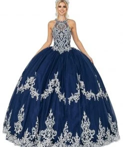 Dancing Queen - 1607 Halter Cutout Corset Ballgown 7 Dancing Queen - 1607 Halter Cutout Corset Ballgown