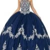 Dancing Queen - 1607 Halter Cutout Corset Ballgown 1 Dancing Queen - 1607 Halter Cutout Corset Ballgown